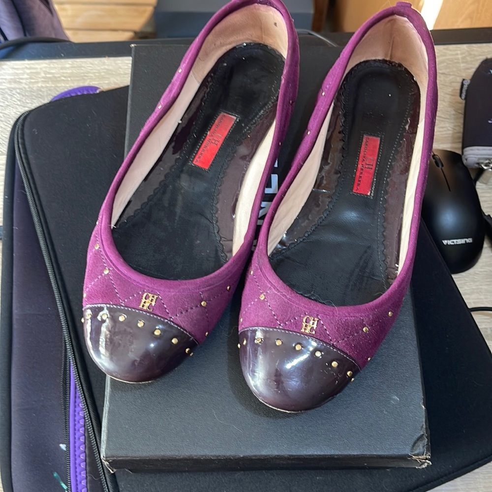 100% authentic Carolina Herrera flats shoes